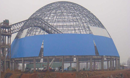 资阳螺栓球网架加工的注意事项